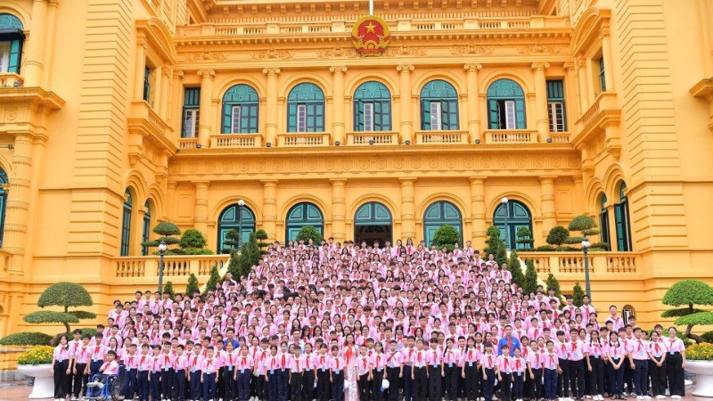500 đại biểu thiếu nhi tham dự Đại hội Cháu ngoan Bác Hồ toàn quốc lần thứ X năm 2025.