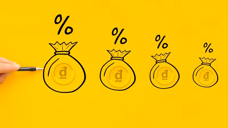 Tuần qua, 9 ngân hàng tiếp tục giảm lãi suất huy động