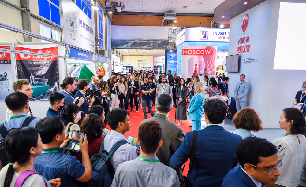 Bà Polina Nikitenko, Trưởng Ban điều hành công tác triển khai đào tạo của Trung tâm xuất khẩu Moscow (MEC) bày tỏ tin tưởng sự thành công của sự kiện.