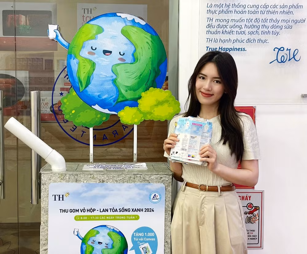 Ngày càng nhiều bạn trẻ “chọn sống xanh, chọn phát triển bền vững” cùng Tập đoàn TH.