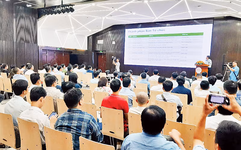 Trung tâm Chuyển đổi số Thành phố Hồ Chí Minh phối hợp tổ chức diễn tập an toàn thông tin năm 2024. (Ảnh QTSC)