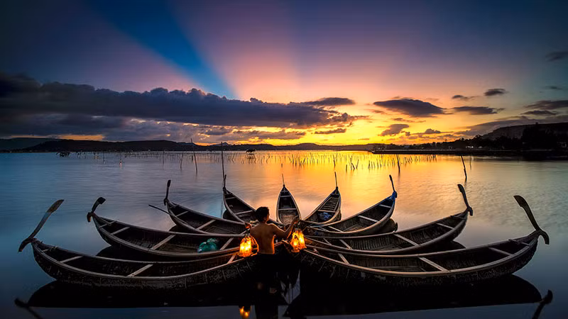 Phong cảnh đầm Ô Loan. (Ảnh: Hiệp hội cung cấp)