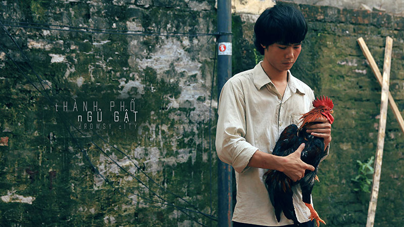 Cảnh trong phim "Thành phố ngủ gật". (Ảnh: Đoàn làm phim)