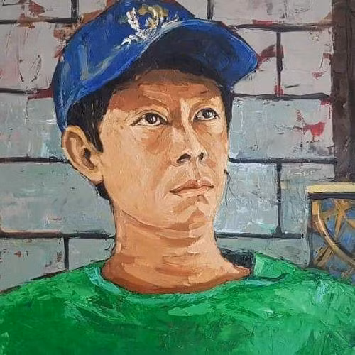 Chân dung họa sĩ Nguyễn Minh Chính.