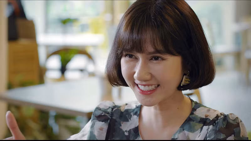 Diễn viên Hương Giang.