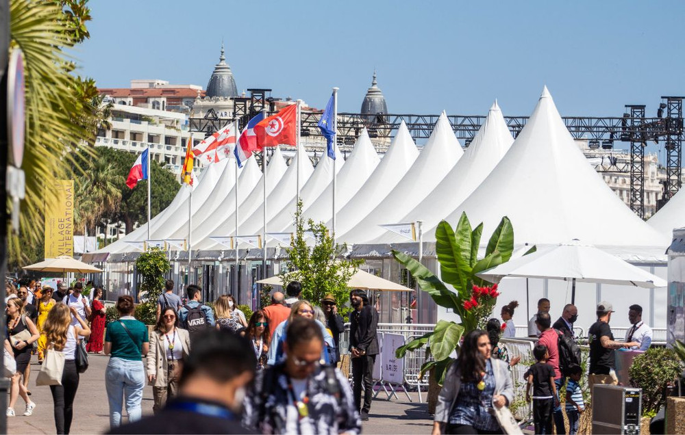 Sự kiện Chợ phim là một trong những hoạt động sôi động nhất của Liên hoan phim Cannes. (Ảnh: Đại sứ quán Pháp tại Việt Nam)