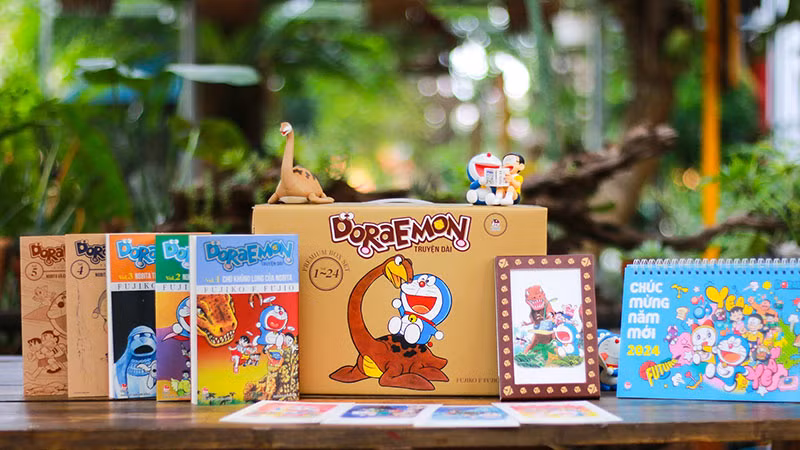 Bộ truyện đặc biệt được in với phiên bản giới hạn. (Ảnh: Nhà xuất bản Kim Đồng)