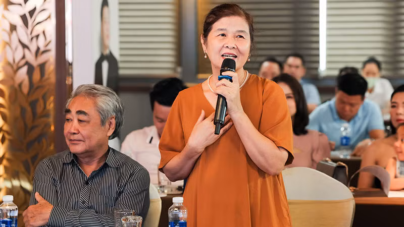 Hai người thầy đầu tiên của NSƯT Đăng Dương: NSND Thanh Tâm và NSND Quang Thọ.