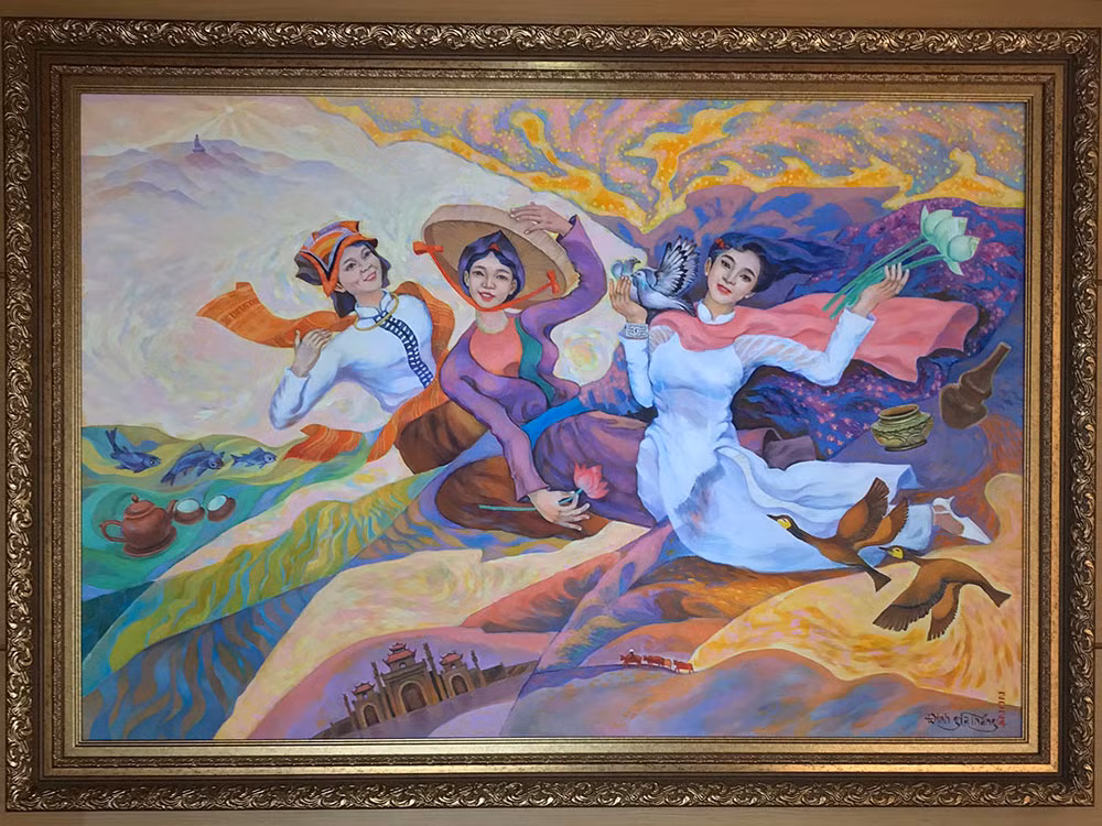 Tác phẩm "Mộng Chiều Xuân".