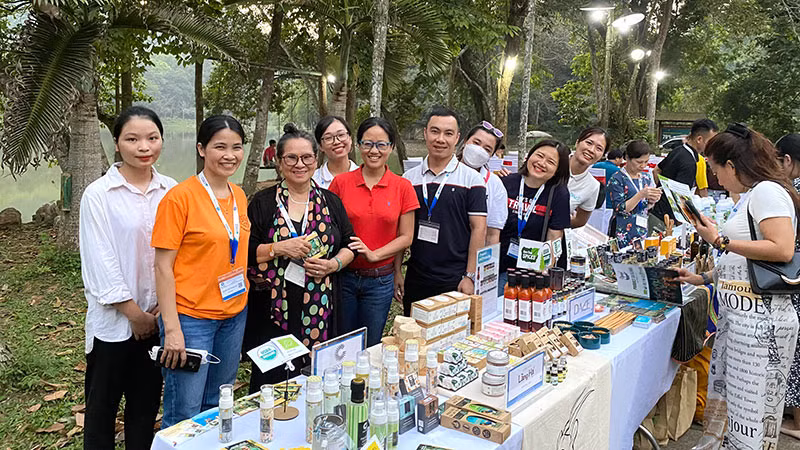 Nhiều sản phẩm chế biến từ nông sản sạch đã được xuất khẩu.