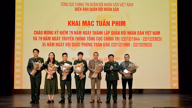 Lễ khai mạc Tuần phim. (Ảnh: Ban tổ chức)
