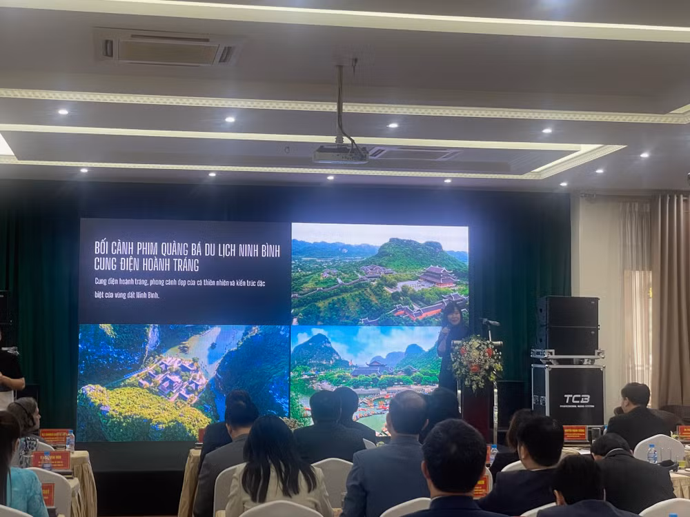 Tổng Giám đốc BHD Ngô Thị Bích Hạnh giới thiệu những ý tưởng đầu tiên về dự án.