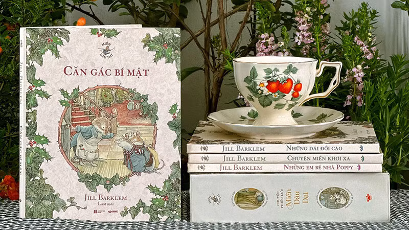 Bộ truyện "Miền Dâu Dại - Chuyện phiêu lưu". (Ảnh: Crabit Kidbooks)