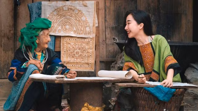 Một tác phẩm dự giải: Blogger Nanavivu ở làng dệt lanh Lùng Tám.