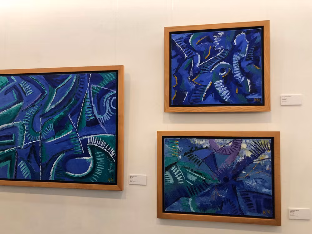 Tranh của Hoàng Khánh Nguyên.