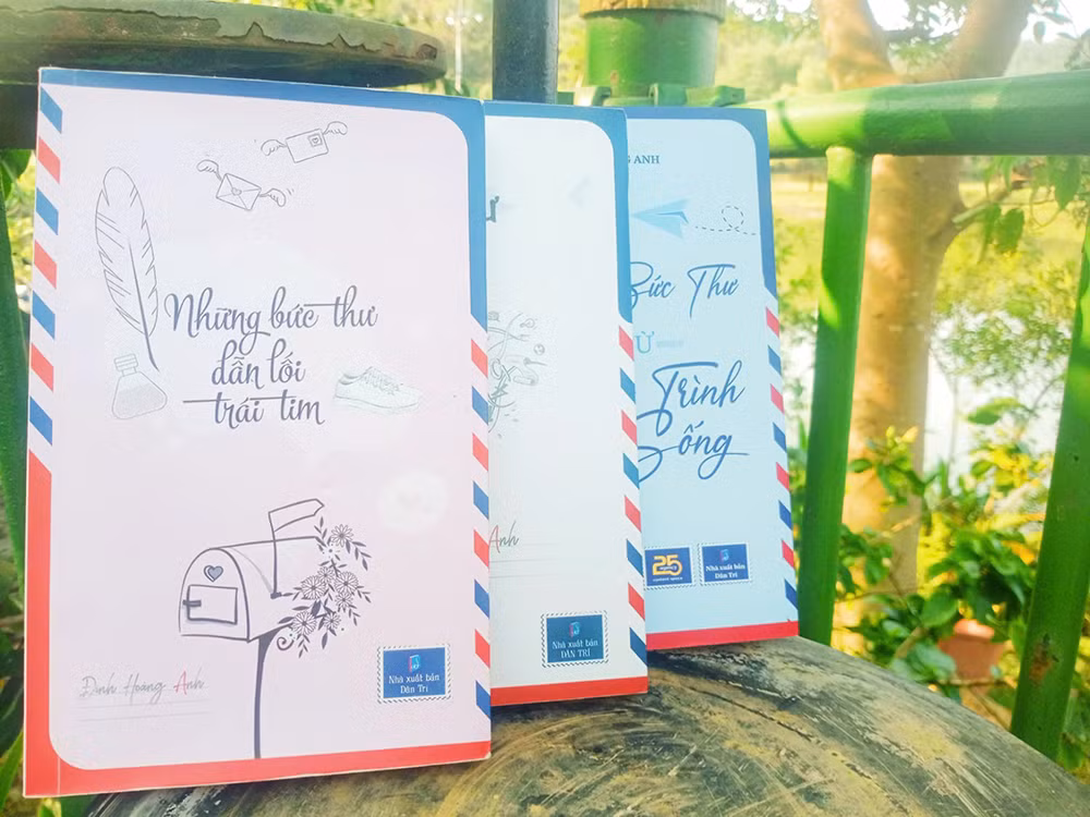 Những tác phẩm trong bộ "Những bức thư" đã xuất bản của tác giả Đinh Hoàng Anh.
