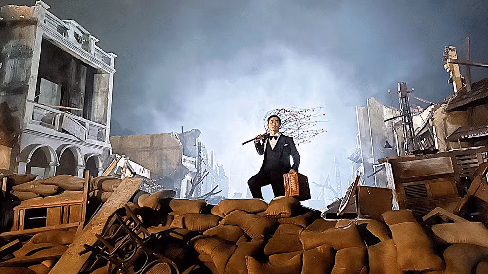 Diễn viên Doãn Quốc Đam trong phim.