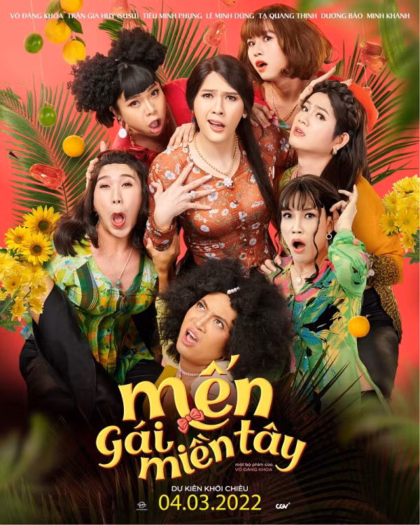 Poster phim "Mến gái miền Tây".