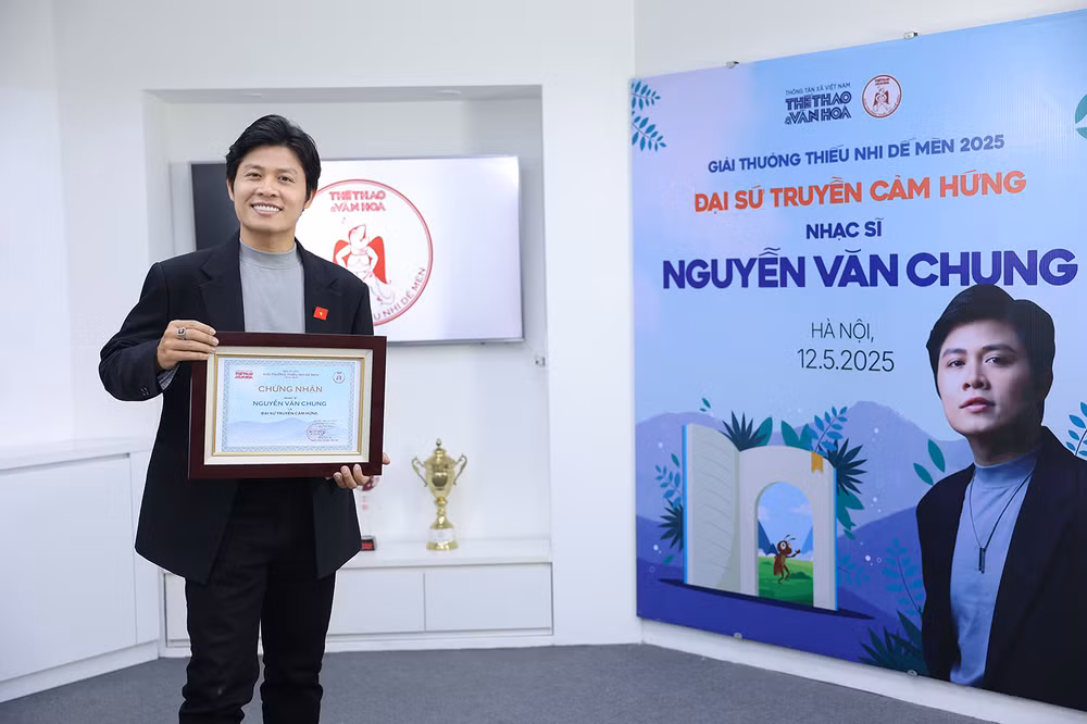 Với vai trò mới, nhạc sĩ Nguyễn Văn Chung mong muốn lan tỏa tinh thần sáng tạo dành cho trẻ em.