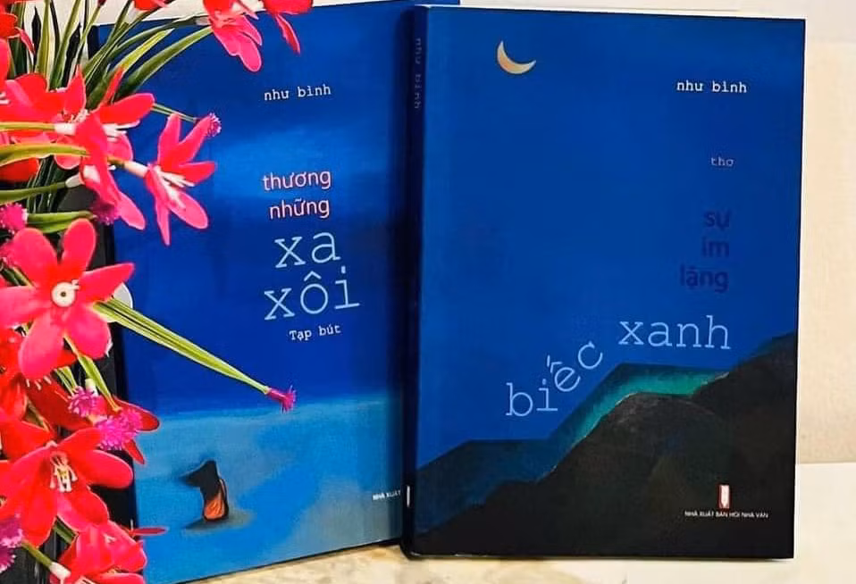 Tập thơ “Sự im lặng biếc xanh” và tập tùy bút “Thương những xa xôi”.