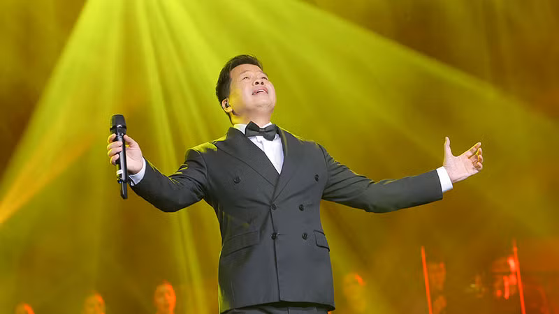 NSƯT Đăng Dương thăng hoa trong đêm nhạc của mình. (Ảnh: Ban tổ chức)