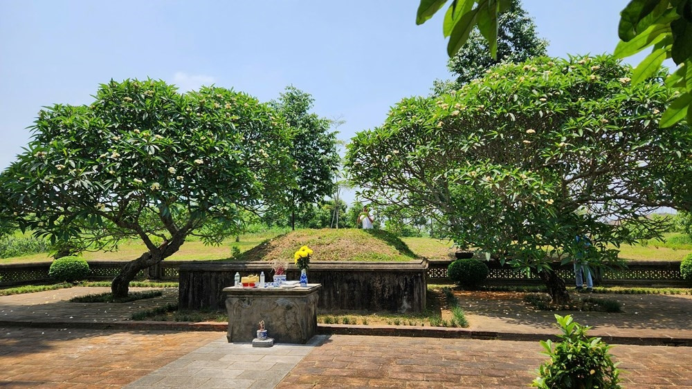 Lăng vua Lê Túc Tông. (Ảnh: Bộ Văn hóa, Thể thao và Du lịch)