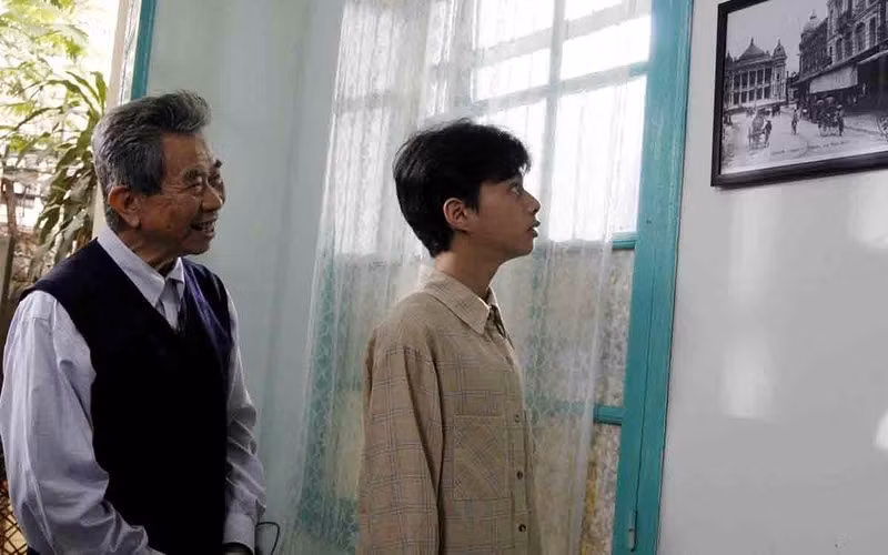 Cảnh trong phim "Hoa nhài".