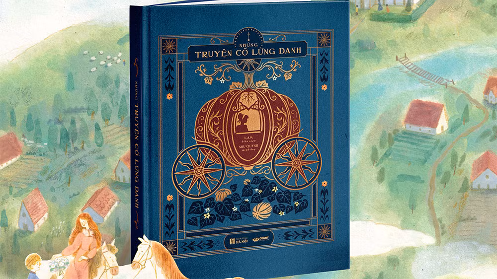 Cuốn cuốn “Những truyện cổ lừng danh”. (Ảnh: Crabit Kidbooks)