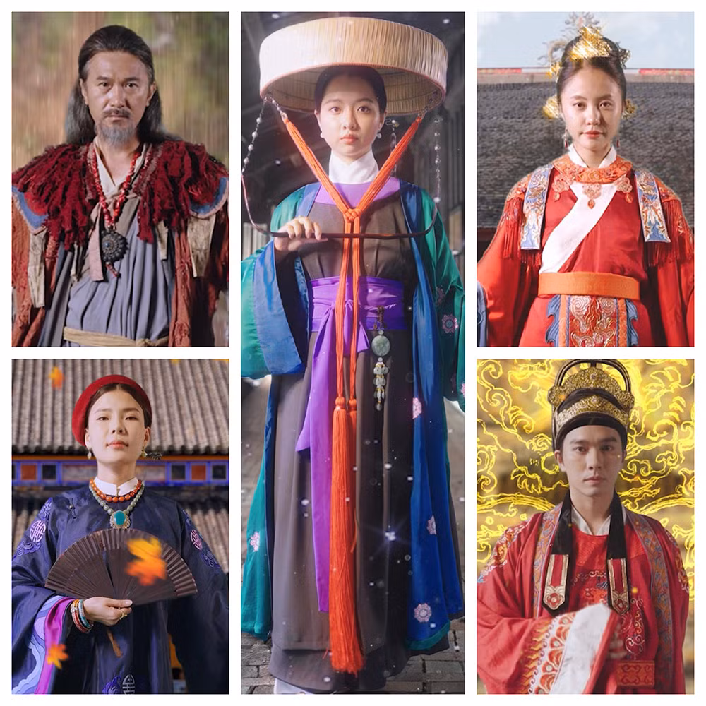 Tạo hình của các diễn viên tham gia phim.