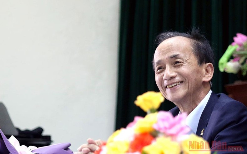Phó Giáo sư, Tiến sĩ Nguyễn Lân Cường. (Ảnh: Thiên Phương)