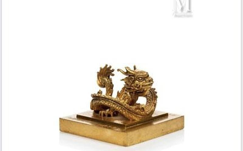 Hình ảnh ấn tín trên trang web đấu giá của hãng Millon.