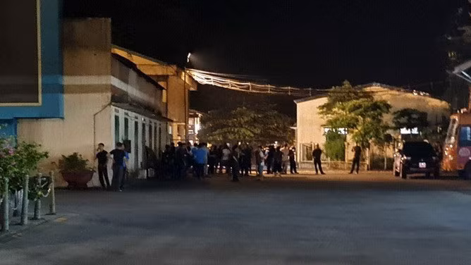 Khu vực Công ty than Vàng Danh, thành phố Uông Bí, nơi xảy ra vụ tai nạn lao động khiến 4 người gặp nạn. (Ảnh: TTXVN)