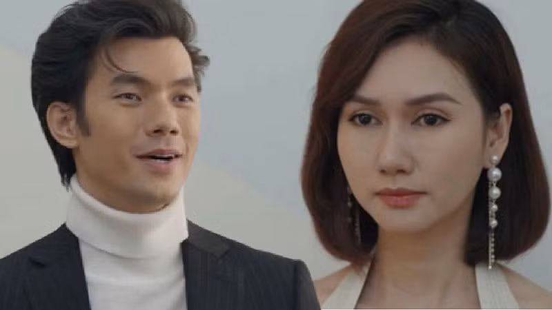 Hương Giang và Nhan Phúc Vinh trong "Đừng làm mẹ cáu".