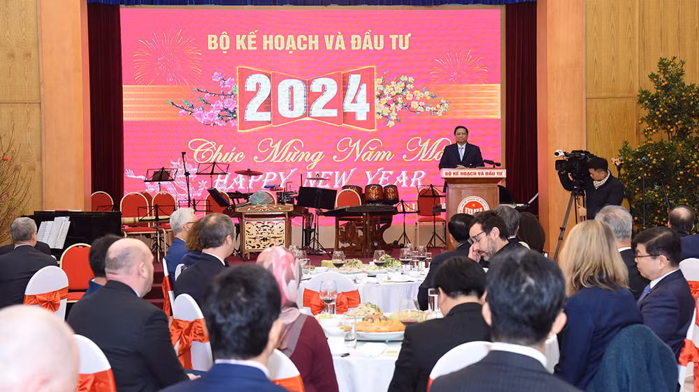 Quang cảnh buổi lễ. Ảnh: TRẦN HẢI