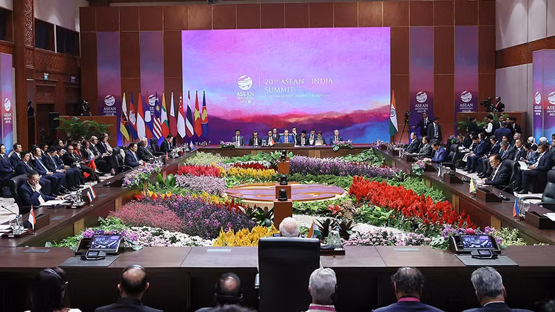 Hội nghị Cấp cao ASEAN-Ấn Độ lần thứ 20. (Ảnh: DƯƠNG GIANG)