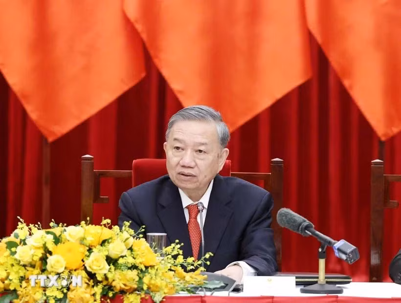 Tổng Bí thư Tô Lâm. (Ảnh: TTXVN)