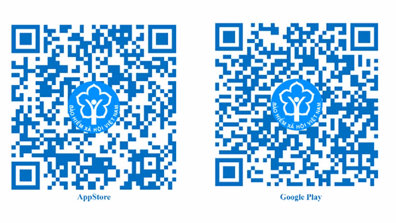 Ứng dụng Vss-ID trên AppStore và Google Play.