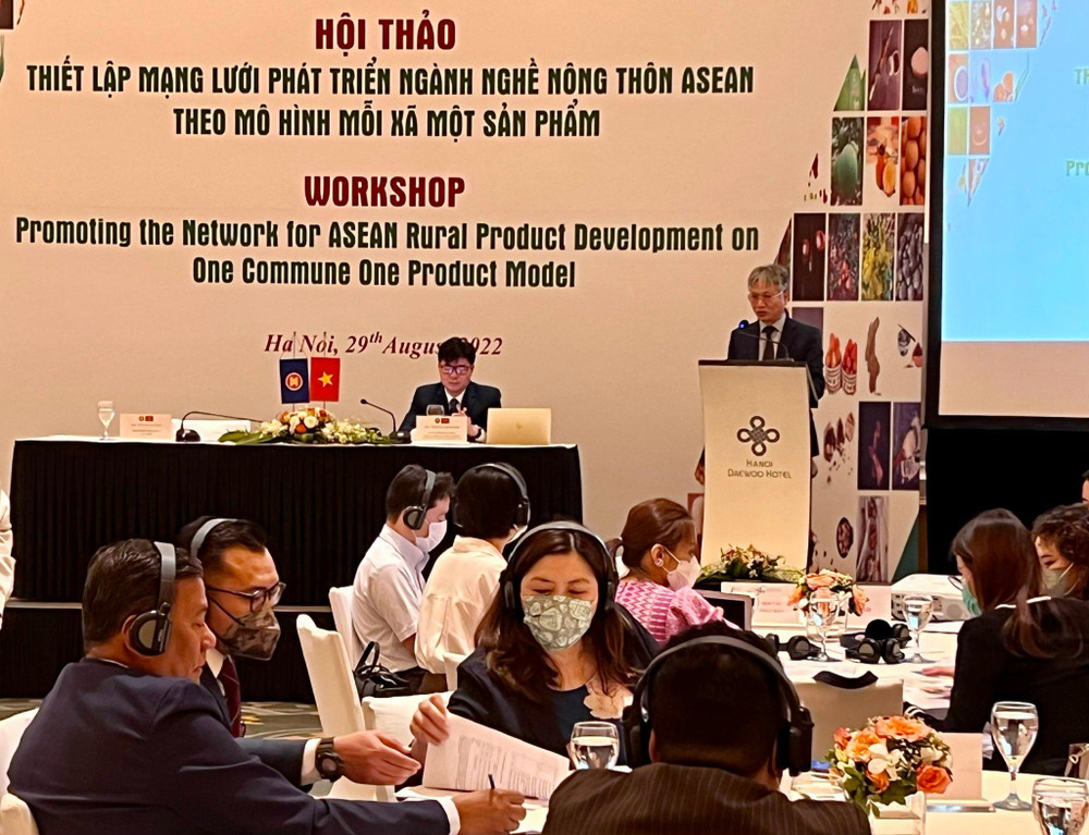 Đại diện nhiều nước trong khu vực ASEAN tham dự hội thảo.
