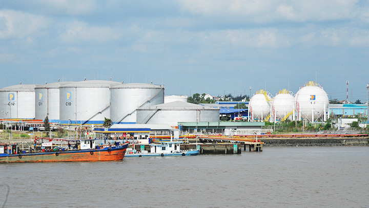 Kho LNG Thị Vải. Ảnh: NAM ANH