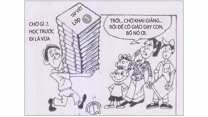 Góc biếm họa: Lợi ít, hại nhiều 