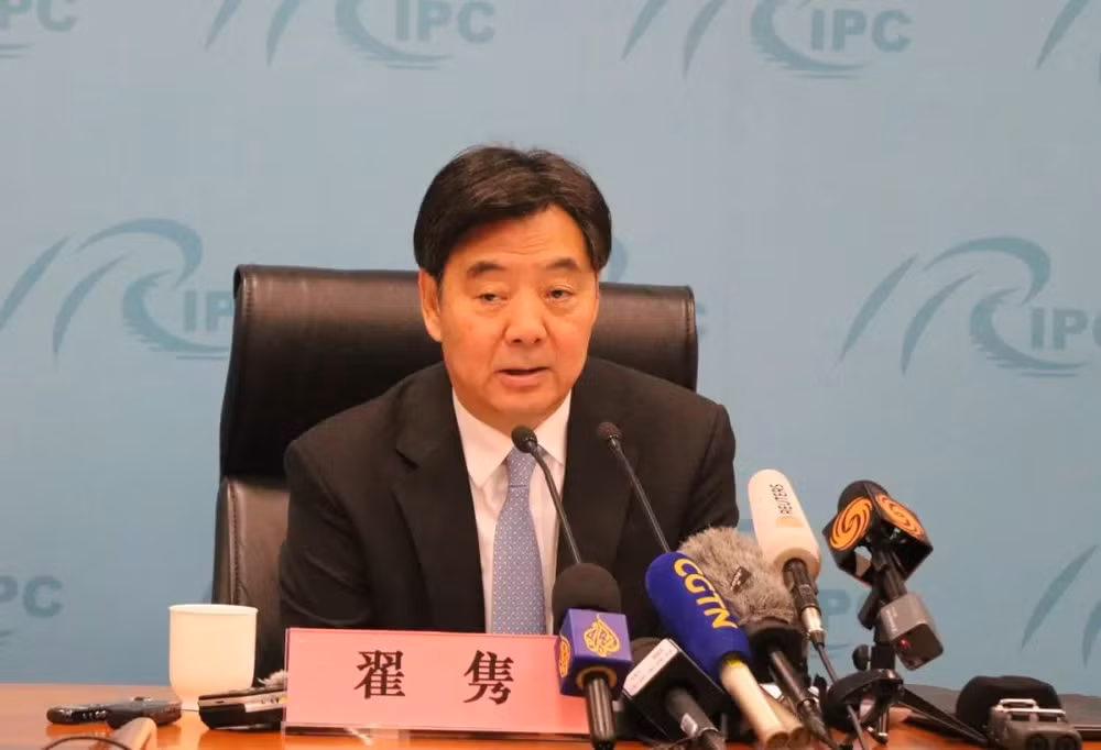 Đặc phái viên của Chính phủ Trung Quốc về vấn đề Trung Đông Trạch Tuyển tại một sự kiện năm 2019. (Ảnh: sina.com.cn)