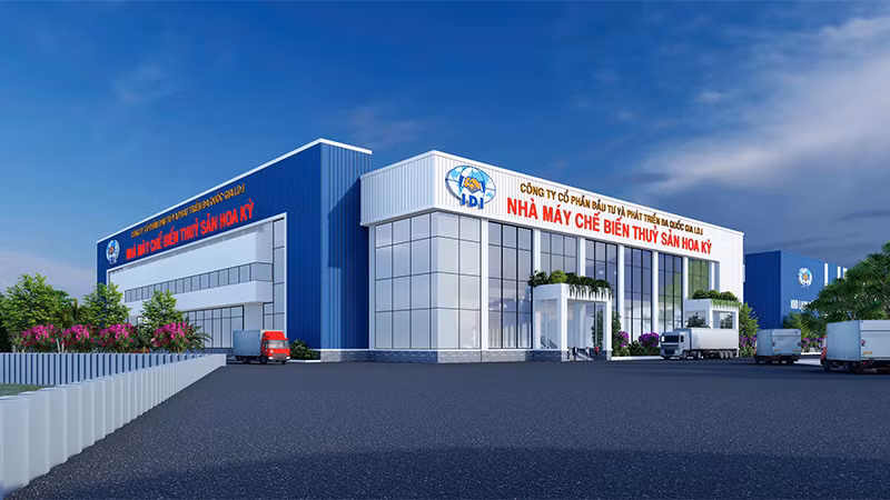 Phối cảnh nhà máy.