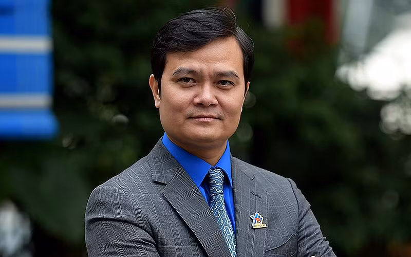 Đồng chí Bùi Quang Huy, Ủy viên dự khuyết Trung ương Đảng, Bí thư thứ nhất Trung ương Đoàn khóa XII, nhiệm kỳ 2022-2027.