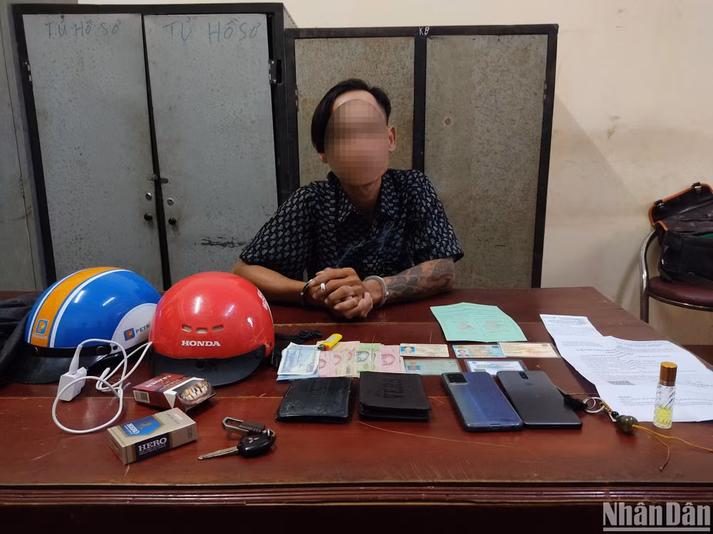 Đối tượng Nguyễn Hoàng Huy. 