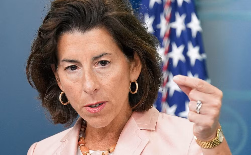Bộ trưởng Thương mại Mỹ Gina Raimondo nhận định: Kết quả của hội nghị phản ánh sự đồng thuận và cam kết của các bên tham gia đàm phán về khuôn khổ hợp tác kinh tế mới trong khu vực. (Ảnh minh họa: Reuters)