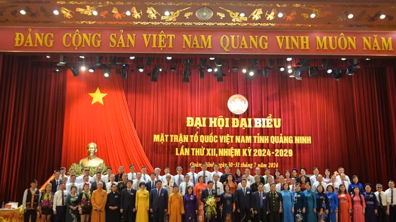 Các ủy viên Ủy ban Mặt trận Tổ quốc Việt Nam tỉnh Quảng Ninh khóa XII, nhiệm kỳ 2024-2029.