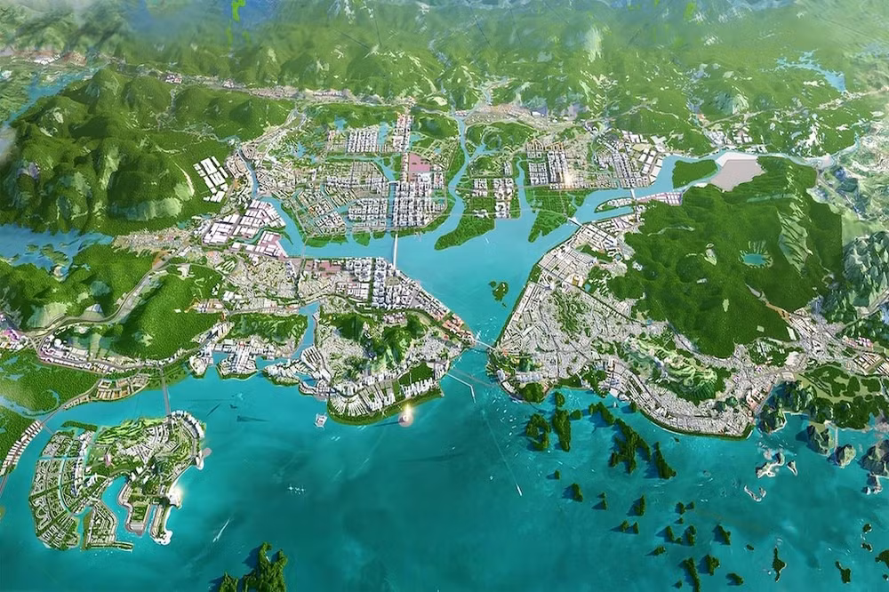Định hướng Quy hoạch chung thành phố Hạ Long đến năm 2040 sẽ lấy Vịnh Cửa Lục làm trung tâm kết nối.