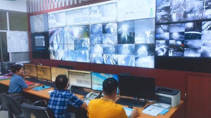 Công ty than Hạ Long duy trì trực sản xuất 24/24 giờ.