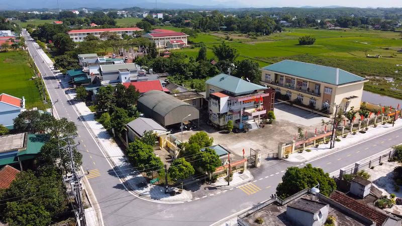 Xã Đầm Hà là xã đạt chuẩn nông thôn mới kiểu mẫu đầu tiên của huyện Đầm Hà.