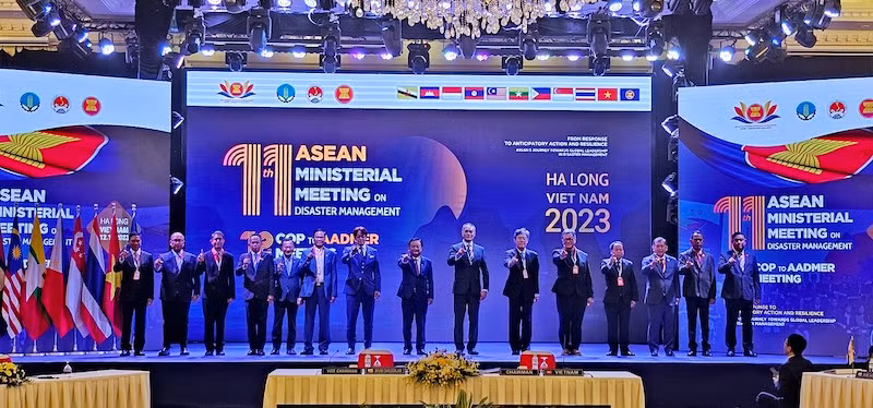 Các Bộ trưởng ASEAN chụp ảnh lưu niệm tại Hội nghị.